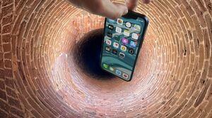 Dropping an iPhone 12 Pro into Spiral Brick Tower - Will it Survive?