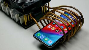 What Happens If Induction Heater Meets iPhone XS Max?