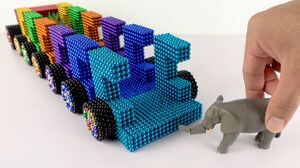 DIY - How To Make Animals Transportation Truck (ASM Satisfying) - Magnet DIY
