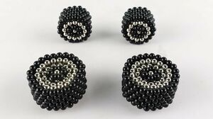 Magnet DIY - How To Make a Wheel From Magnetic Balls