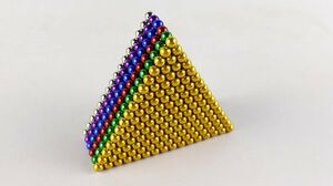 Magnet DIY - How To Make a Triangle From Magnetic Balls