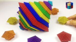 ASMR   DIY How To Make Pentagonal Bipyramid with Magnetic Balls (Magnets ART) | Magnetic Boy 4K