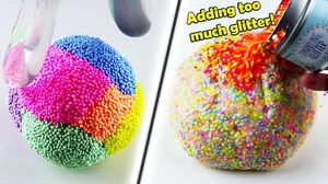 The Crunchiest Slime Ever Created! Crunchy Floam Slime! Relaxing Crunches! Satisfying Slime ASMR!