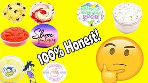 Famous Slime Shop Reviews ! 100% Honest ! Part 1