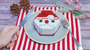 Magnetic PAC-MAN | DIY Santa Claus Cake Style Ideas From Magnetic Balls - Magnet Stop Motion