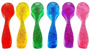 Satisfying Video l How To Make Rainbow Spoon Jelly Cutting ASMR RainbowToyTocToc