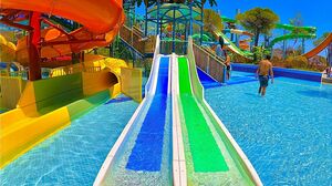 AquaJoy Water Park - Kids Water Slide