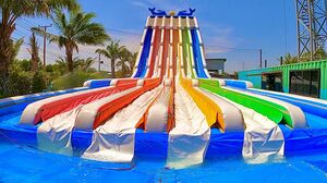 Pantai Norasingh Water Park - Rainbow Water Slide