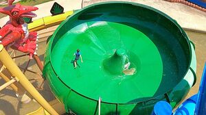 Dino Water Park - Water Bowl Slide
