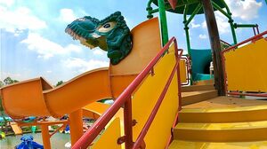 Dino Water Park | Dinosaur Water Slide