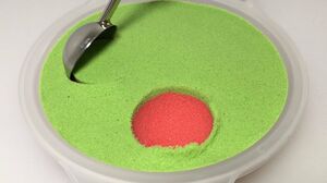 Very Satisfying Video Compilation 71 Kinetic Sand Cutting ASMR