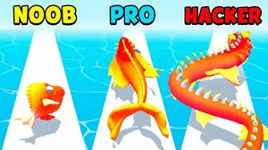 NOOB vs PRO vs HACKER - Pathetic Fish