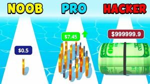 NOOB vs PRO vs HACKER - Money Rush