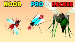 NOOB vs PRO vs HACKER - Mosquito Bite 3D