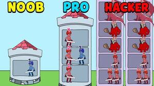 NOOB vs PRO vs HACKER - Hero Puzzle