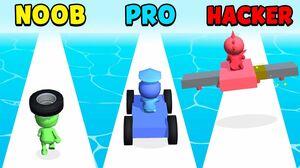 NOOB vs PRO vs HACKER - CarCraft.io