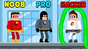 NOOB vs PRO vs HACKER - The Superhero League