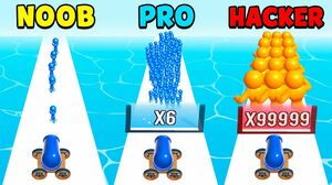 NOOB vs PRO vs HACKER - Mob Control