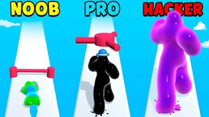 NOOB vs PRO vs HACKER - Blob Runner 3D
