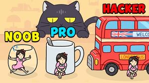 NOOB vs PRO vs HACKER - Hide and Seek: Cat Escape