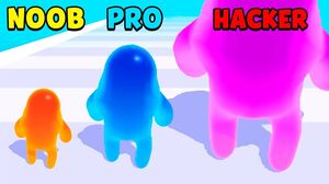 NOOB vs PRO vs HACKER - Join Blob Clash 3D