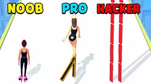 NOOB vs PRO vs HACKER - High Heels