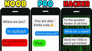 NOOB vs PRO vs HACKER - Chat Master