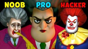 NOOB vs PRO vs HACKER - Scary Teacher 3D