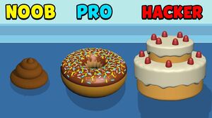 NOOB vs PRO vs HACKER - Bake it