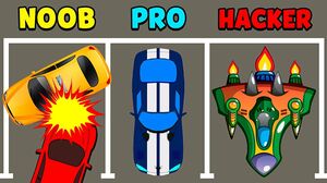 NOOB vs PRO vs HACKER - Parking Jam 3D