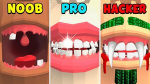 NOOB vs PRO vs HACKER - Dentist Bling