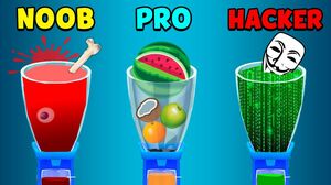 NOOB vs PRO vs HACKER - Blend It 3D