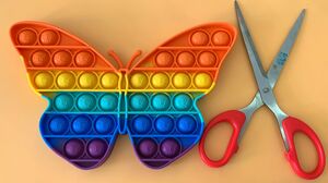 POP-IT ASMR | Rainbow Butterfly Pop It Satisfying & Relaxing
